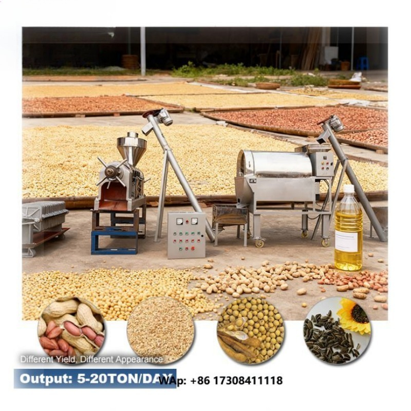 Home Cooking Food - Machine de fabrication d'huile de tournesol,