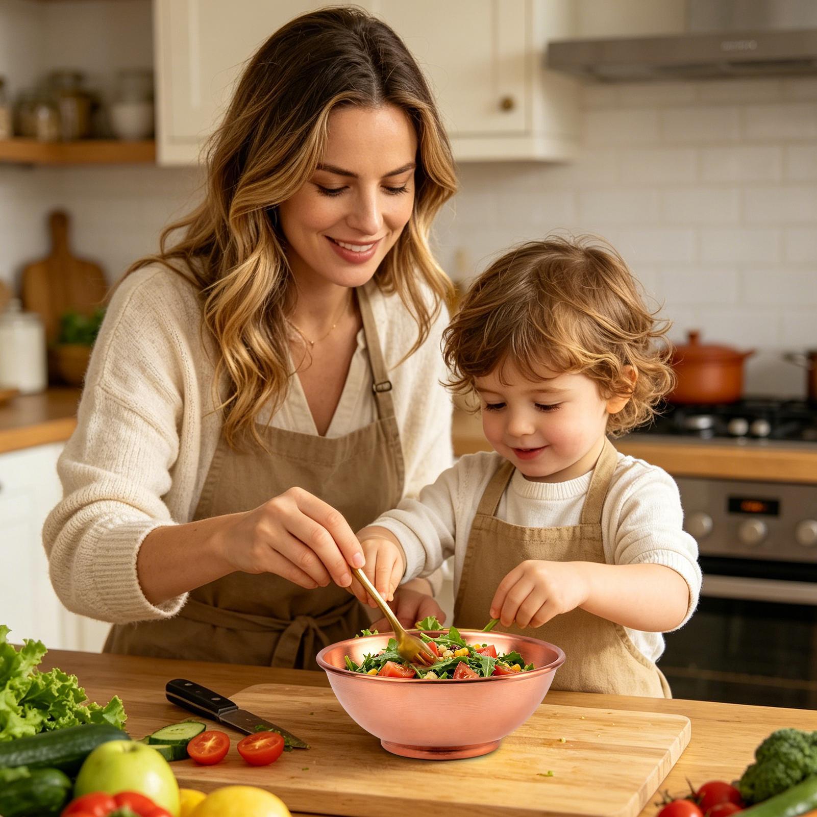Grand saladier en cuivre pour  - Home Cooking Food avis et prix