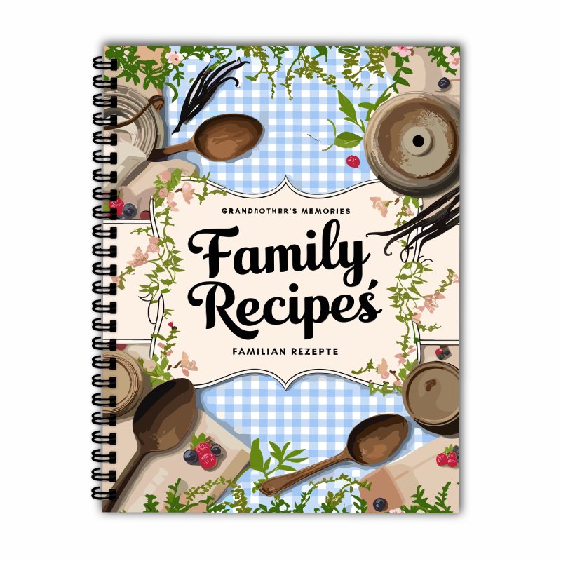 Livre de recettes A5, quadrill - Home Cooking Cookbook avis et prix