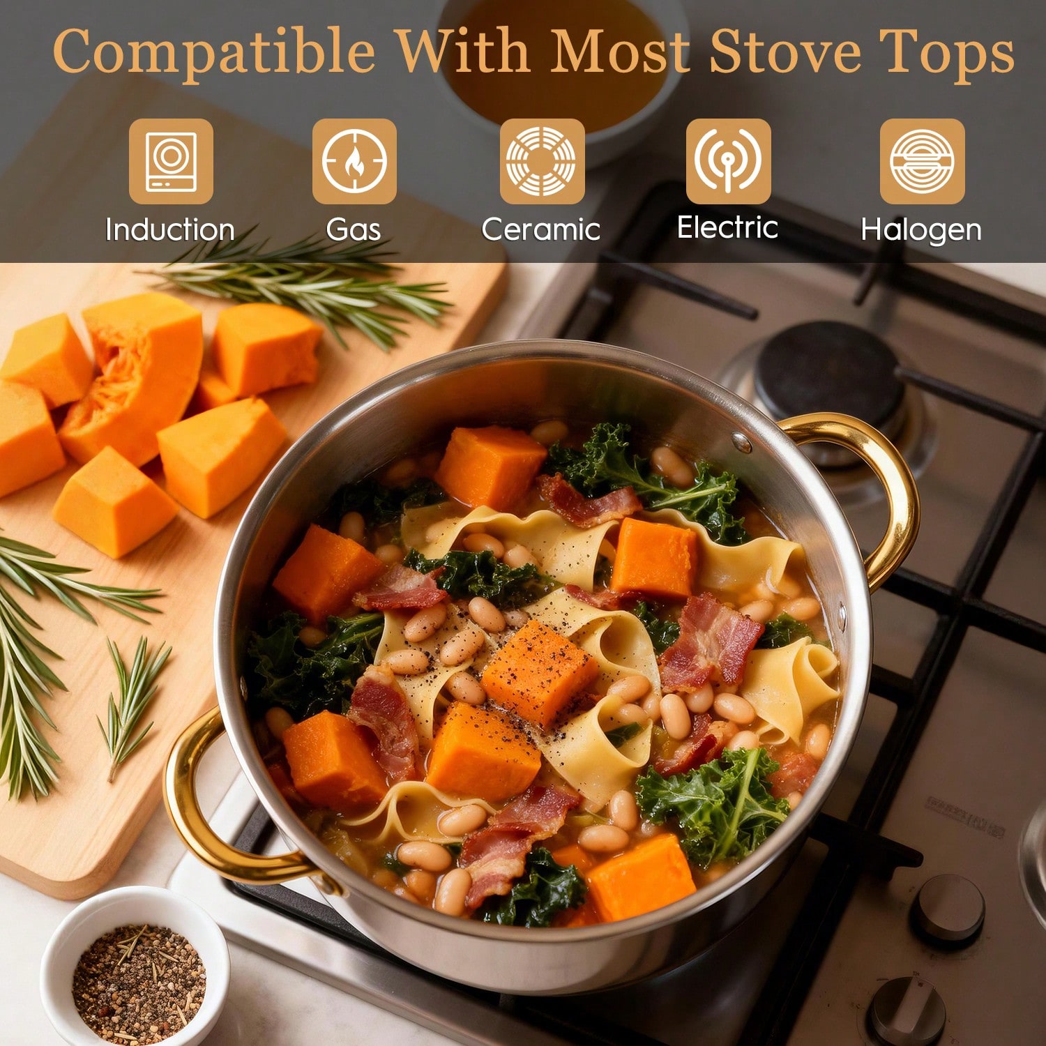 Ensemble de casseroles en acie - Home Cooking Cookbook avis et prix