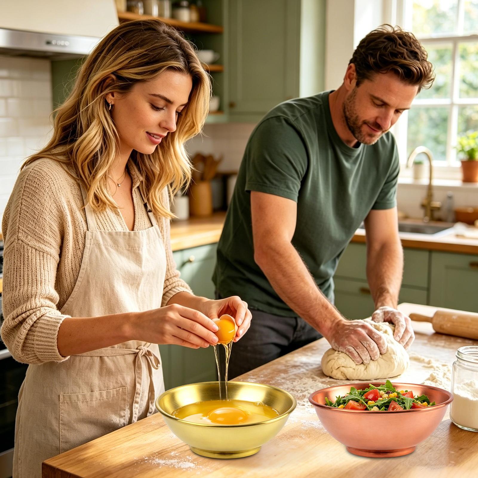 Grand bol en cuivre, récipient - Home Cooking Food avis et prix