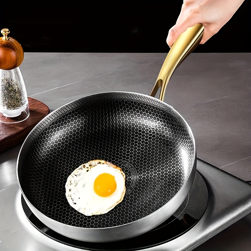 Poêle à frire en acier inoxyda - Home Cooking Cookbook avis et prix